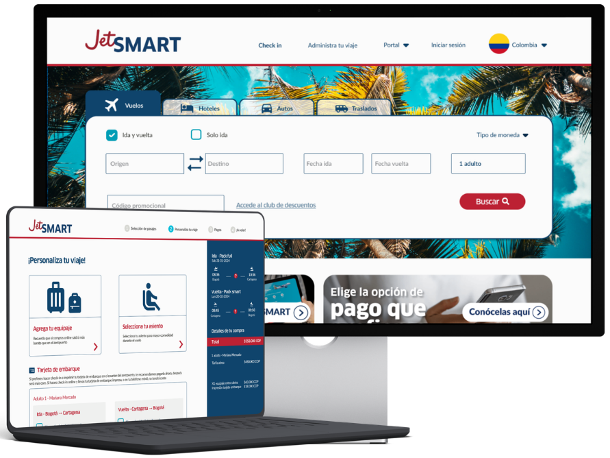 Mockup rediseño web
