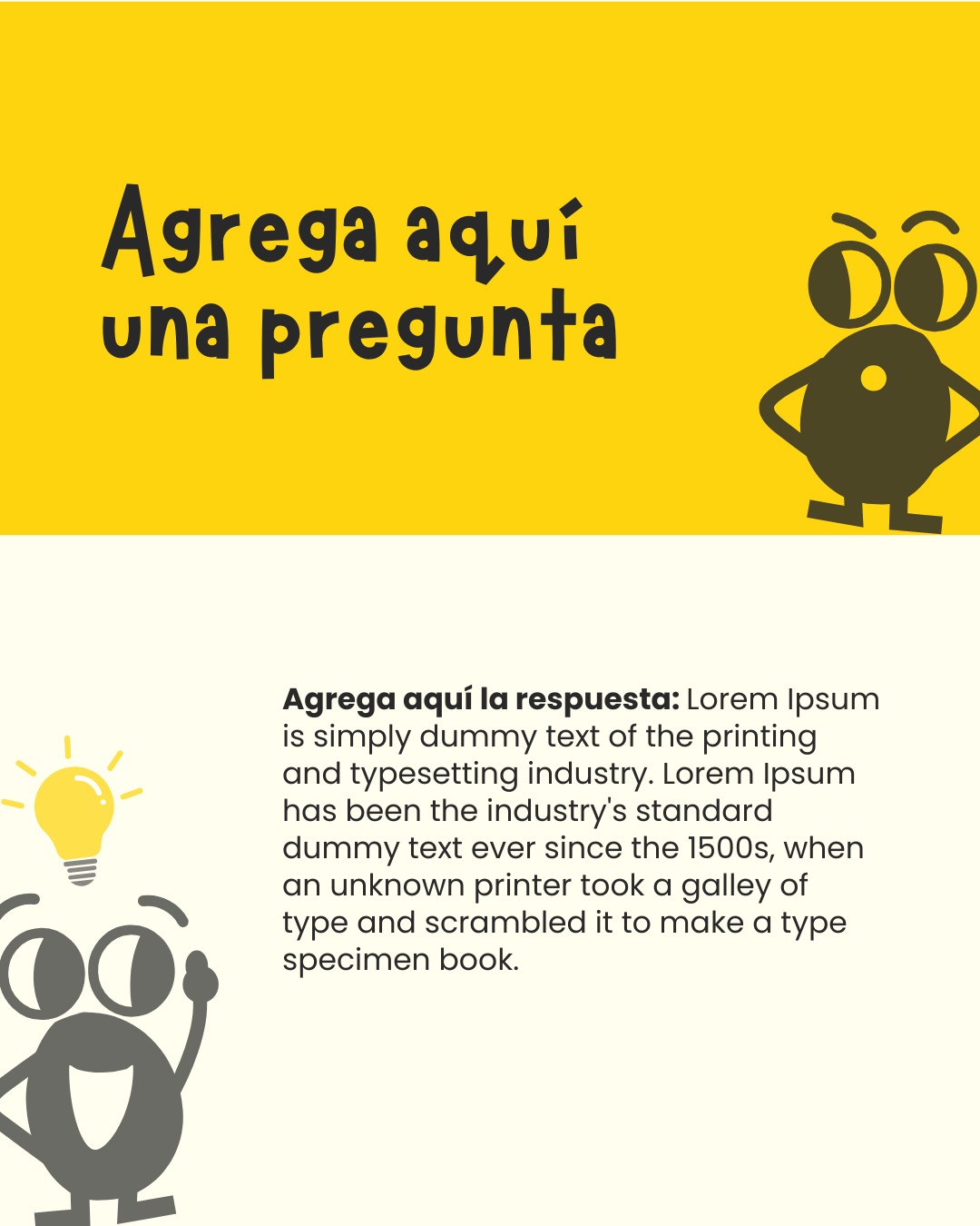 Plantilla para publicaciones en redes sociales